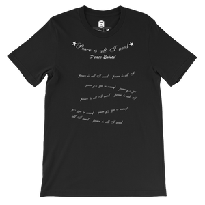 Peace is all I Need Stars Tee - Various Colors