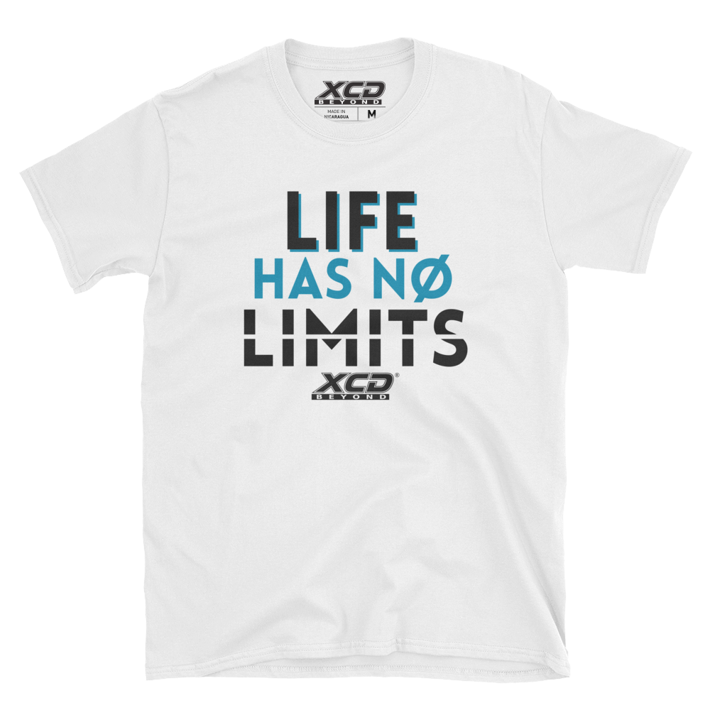 Life Has No Limits Tee - White