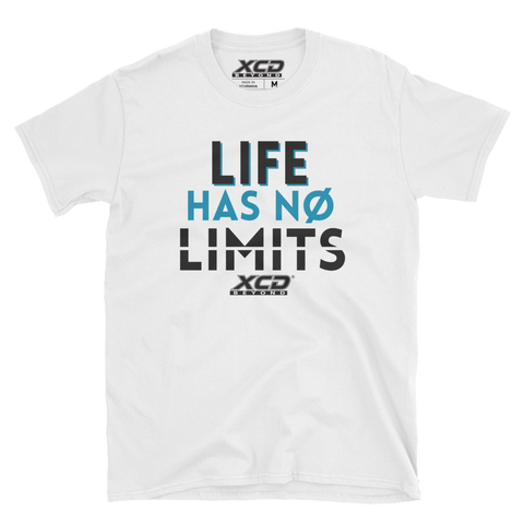 Life Has No Limits Tee - White