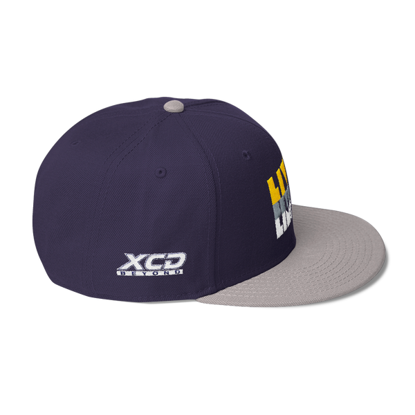Live Beyond Limits Snapback - Navy/Gray