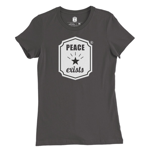 Peace Exists Tee - White Logo