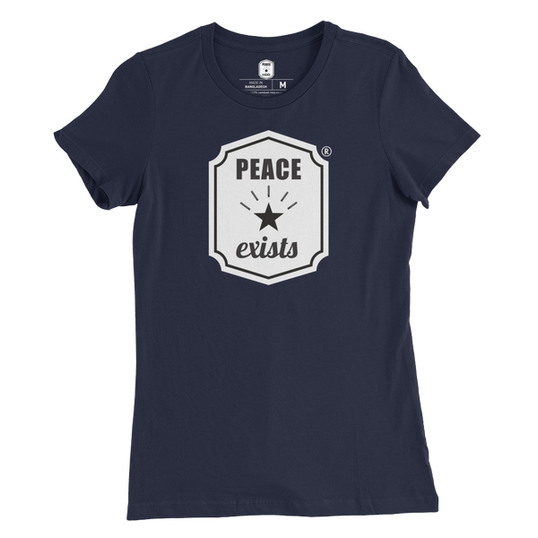 Peace Exists Tee - White Logo