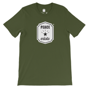 Peace Exists Tee - White Logo