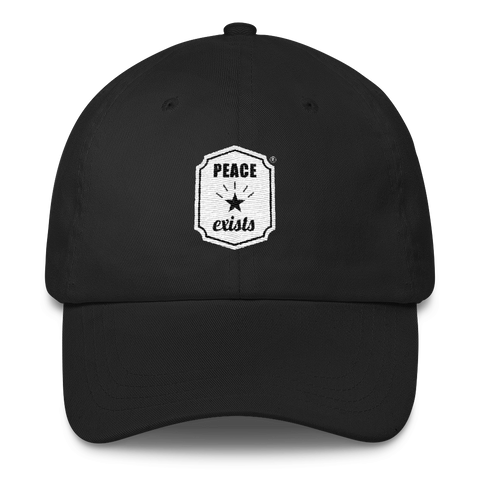 Peace Exists Sport Cap - Black